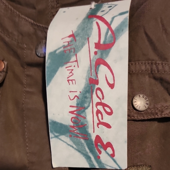 A Gold E NWT Earth Colored Nicoletta  Button-Down Dress - Picture 2 of 9